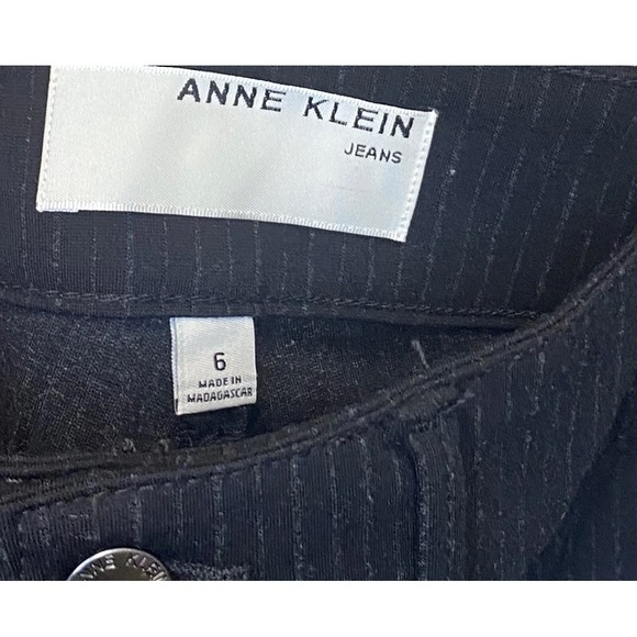 Anne Klein Skinny Ankle Pinstripe 6 NWT - Picture 4 of 6